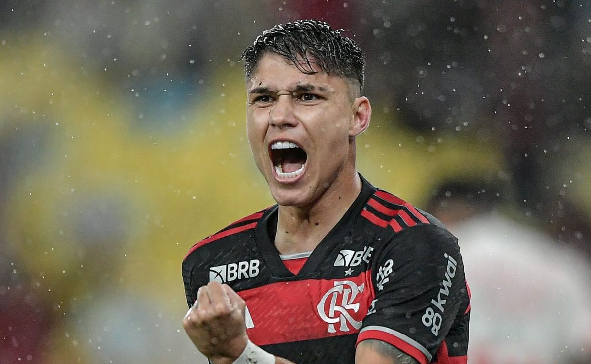 luiz araújo participou de cinco dos últimos nove gols do flamengo enquanto esteve em campo