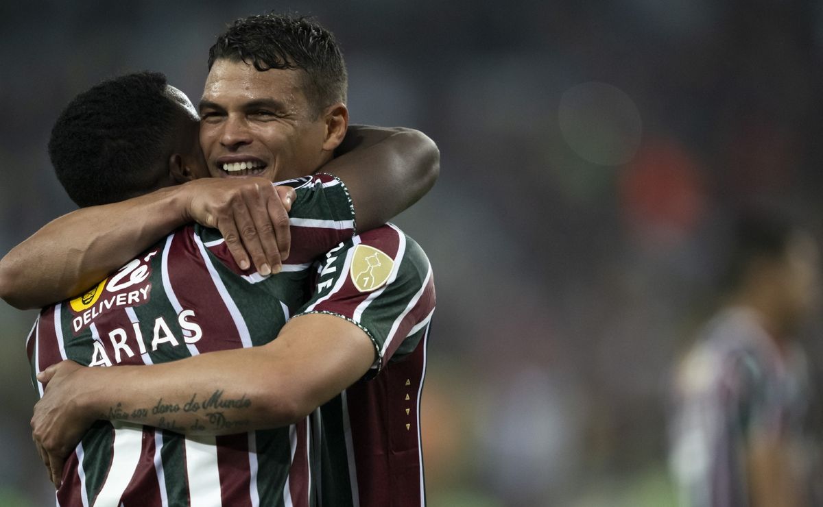 thiago silva elogia torcida do fluminense após noite de gala na libertadores: "ouvi tantas coisas"