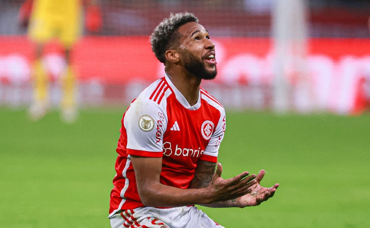 wesley quase dobra gols no internacional e informação chega ao cruzeiro