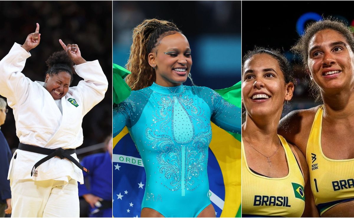 olimpíadas 2024: atletas femininas do brasil são destaque em paris com 12 medalhas