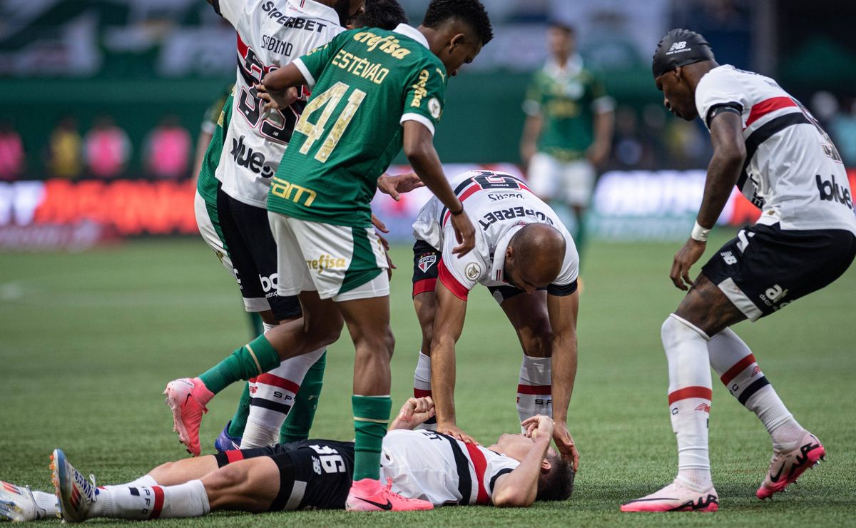 patryck responde post com desculpas de estêvão após choque rei e perdoa atacante do palmeiras