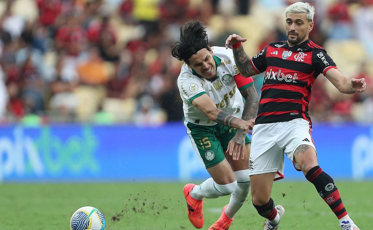 flamengo abre o placar, recua e acaba cedendo o empate para o palmeiras no maracanã