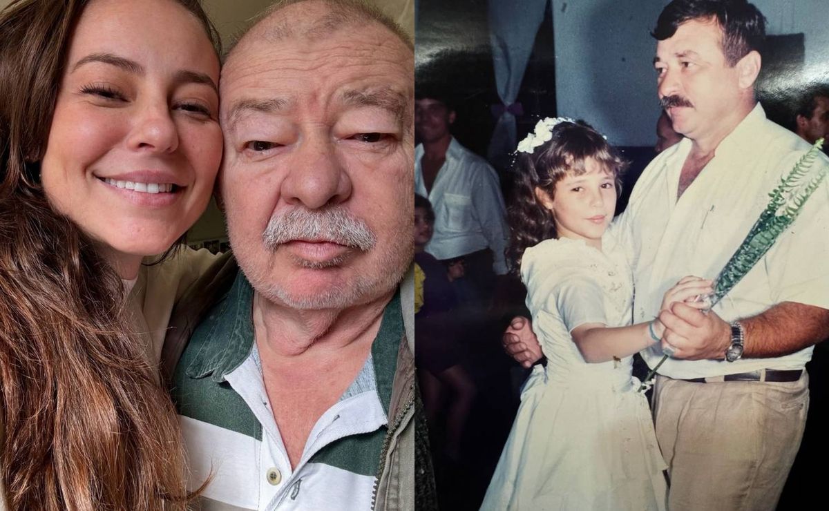 paolla oliveira emociona seguidores com homenagem ao pai em álbum de fotos na web: "não tem preço"