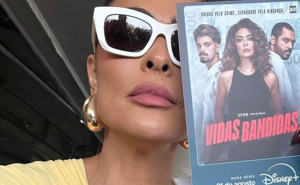 disney+: com a estreia de vidas bandidas, juliana paes fala sobre personagem