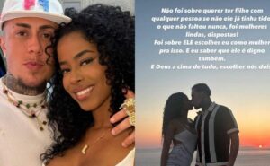 mc daniel vai ser pai: namorada do cantor anuncia gravidez do 1º filho do casal