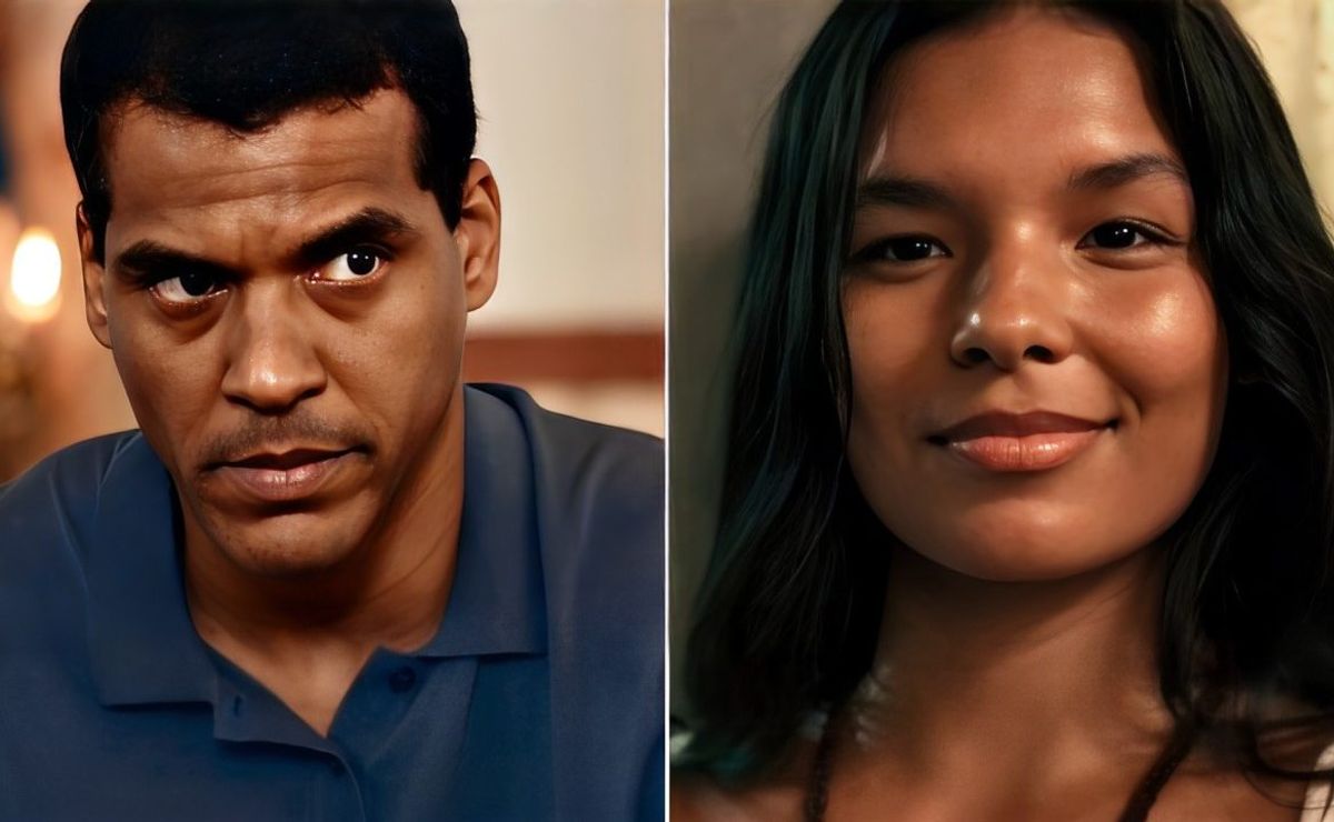 renascer: sagaz, ritinha se aproxima de outro homem e irrita zé bento: “ciúmes”