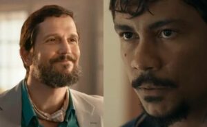 renascer: egídio provoca damião durante casamento com eliana: "colocar num quadro"