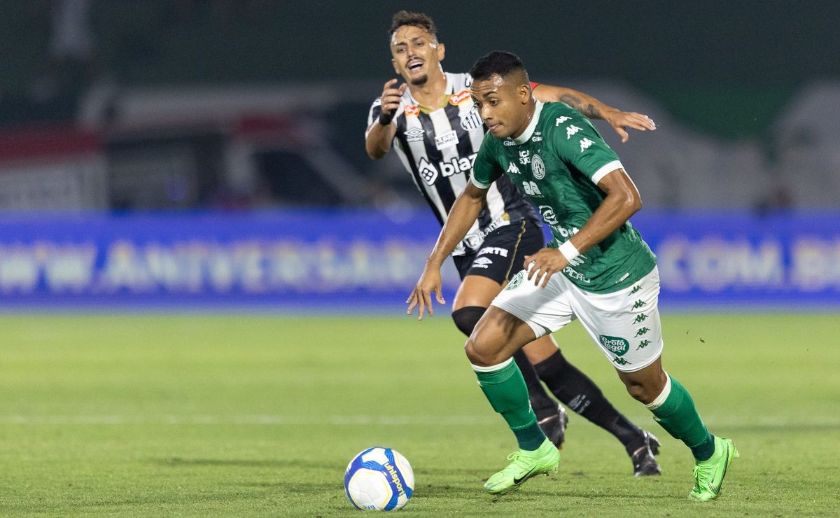 santos sai na frente, mas cede o empate para o guarani e perde chance de ser líder