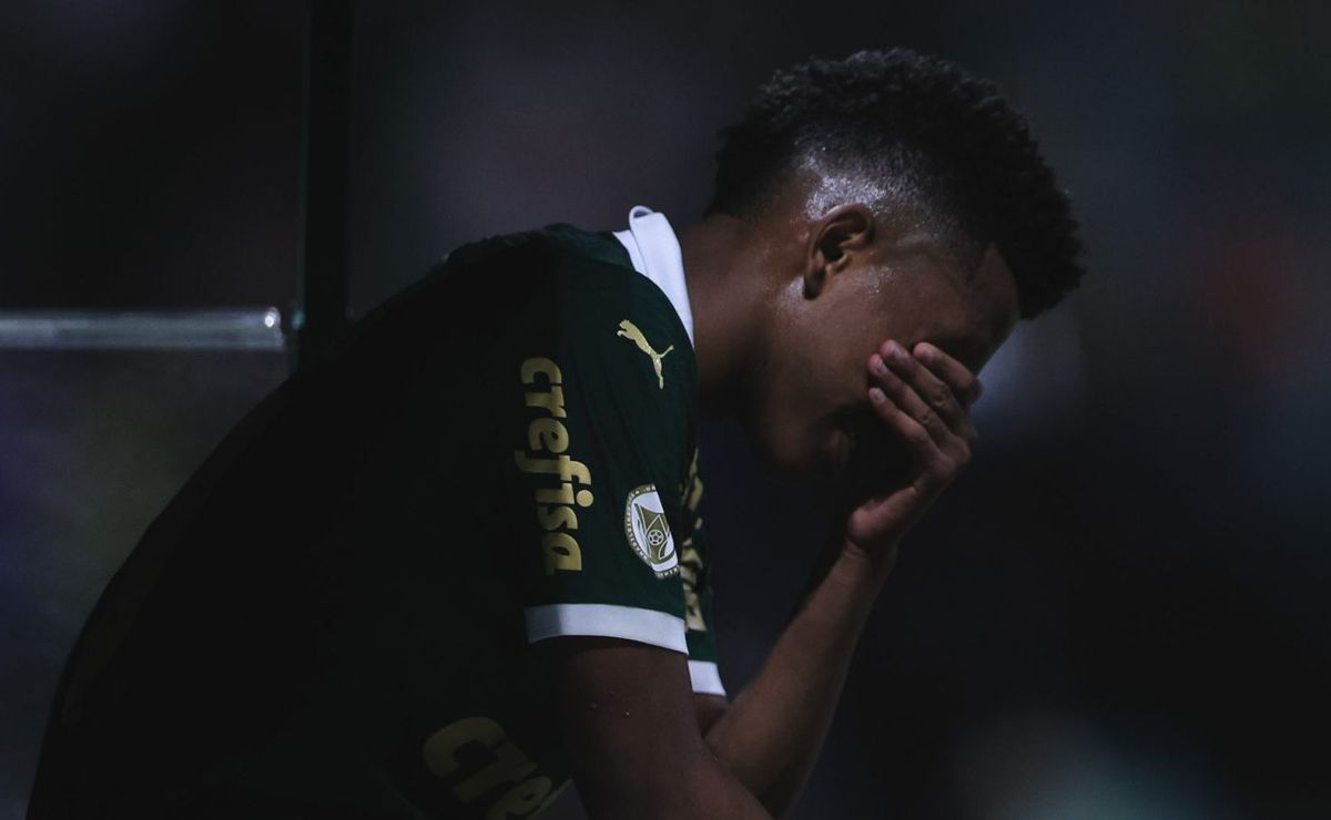 fora da decisão: abel não terá estevão à disposição no palmeiras para o duelo contra o flamengo