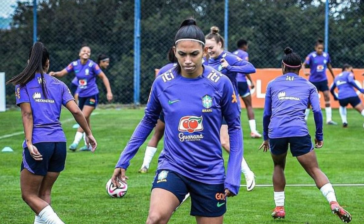 destaque do palmeiras feminino, gaby santos comemora convocação para a seleção brasileira feminina sub 20