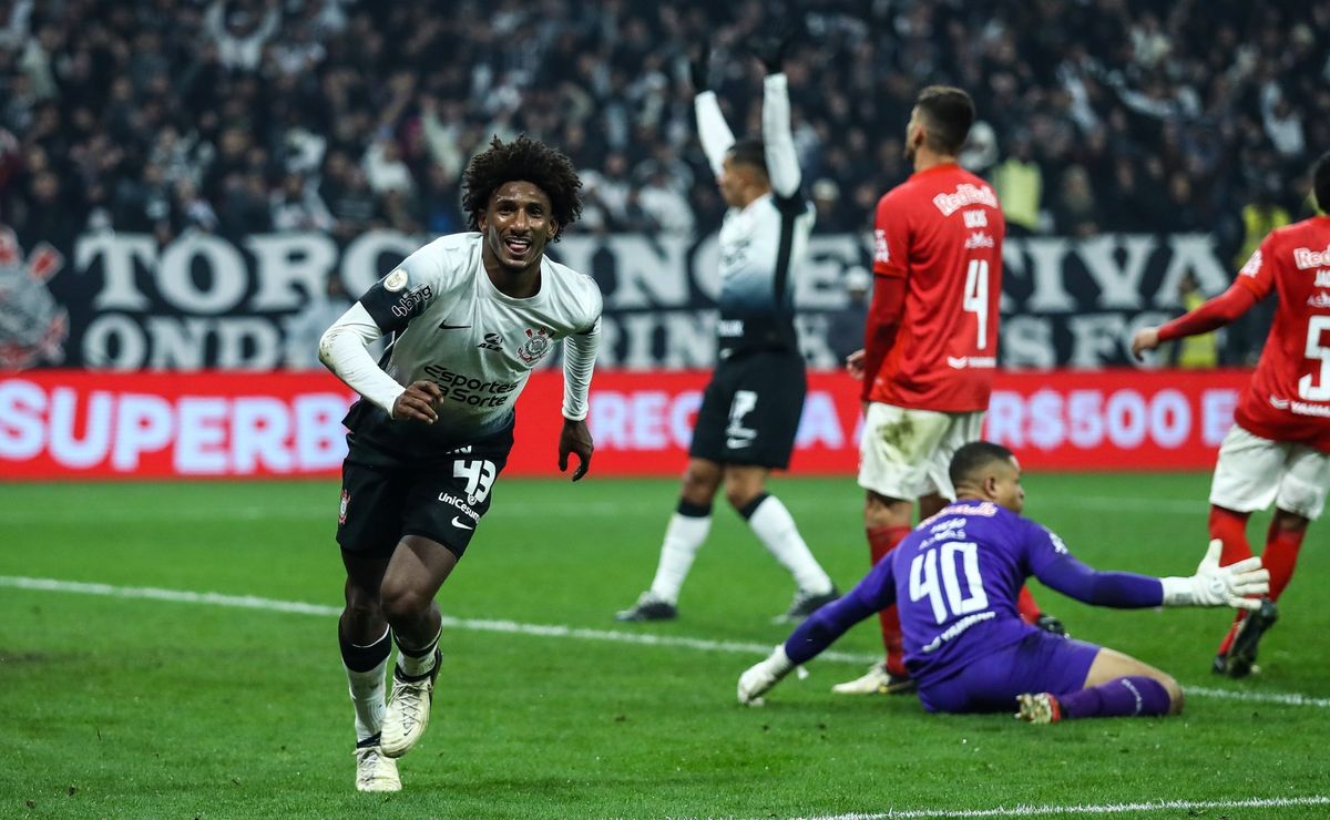 reforço do corinthians, talles magno fala sobre o próximo jogo com o rb bragantino: "manter a garra"