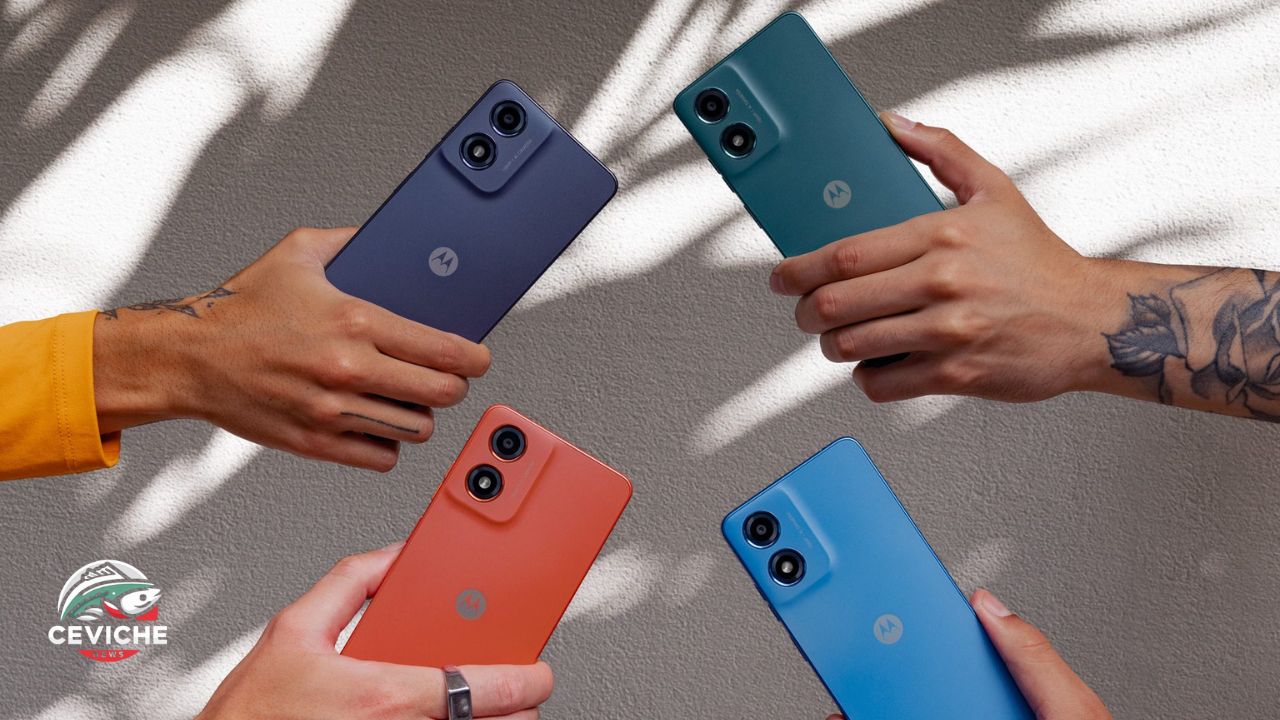 motorola presentó en argentina el nuevo moto g04s