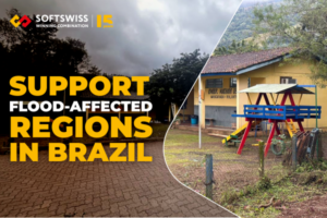 softswiss amplia sua campanha beneficente para apoiar as regiões afetadas pelas enchentes no brasil