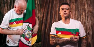 com felipão, adidas lança camisa em apoio ao rio grande do sul