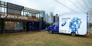 asics house ganha versão itinerante para rodar por diversas cidades do brasil
