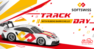 softswiss irá organizar um track day com rubens barrichello durante o sbc summit em lisboa