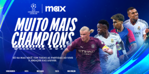 warner lança campanha “muito mais champions” para transmissões de torneio na max