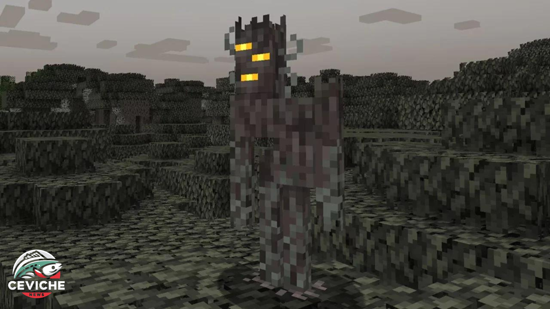 minecraft introduce un nuevo bioma y un enemigo aterrador inspirado en doctor who