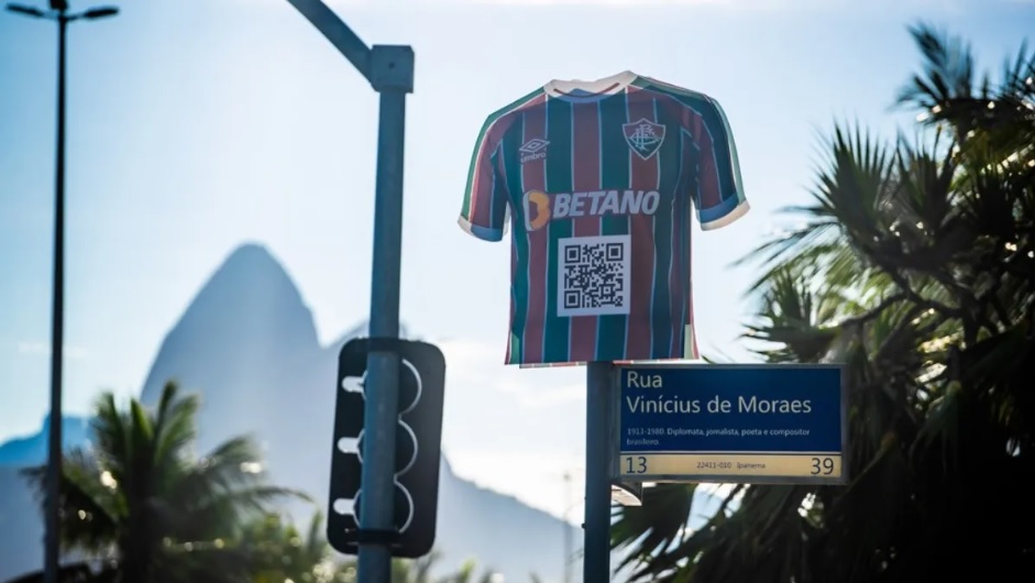 ação publicitária da betano com o fluminense conquista prêmio Élan 2024