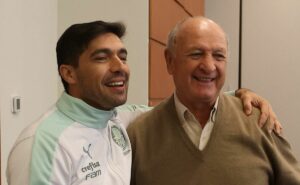 felipão dá nota 6.5 a abel como jogador e revela: “quando vi que estava no palmeiras...”