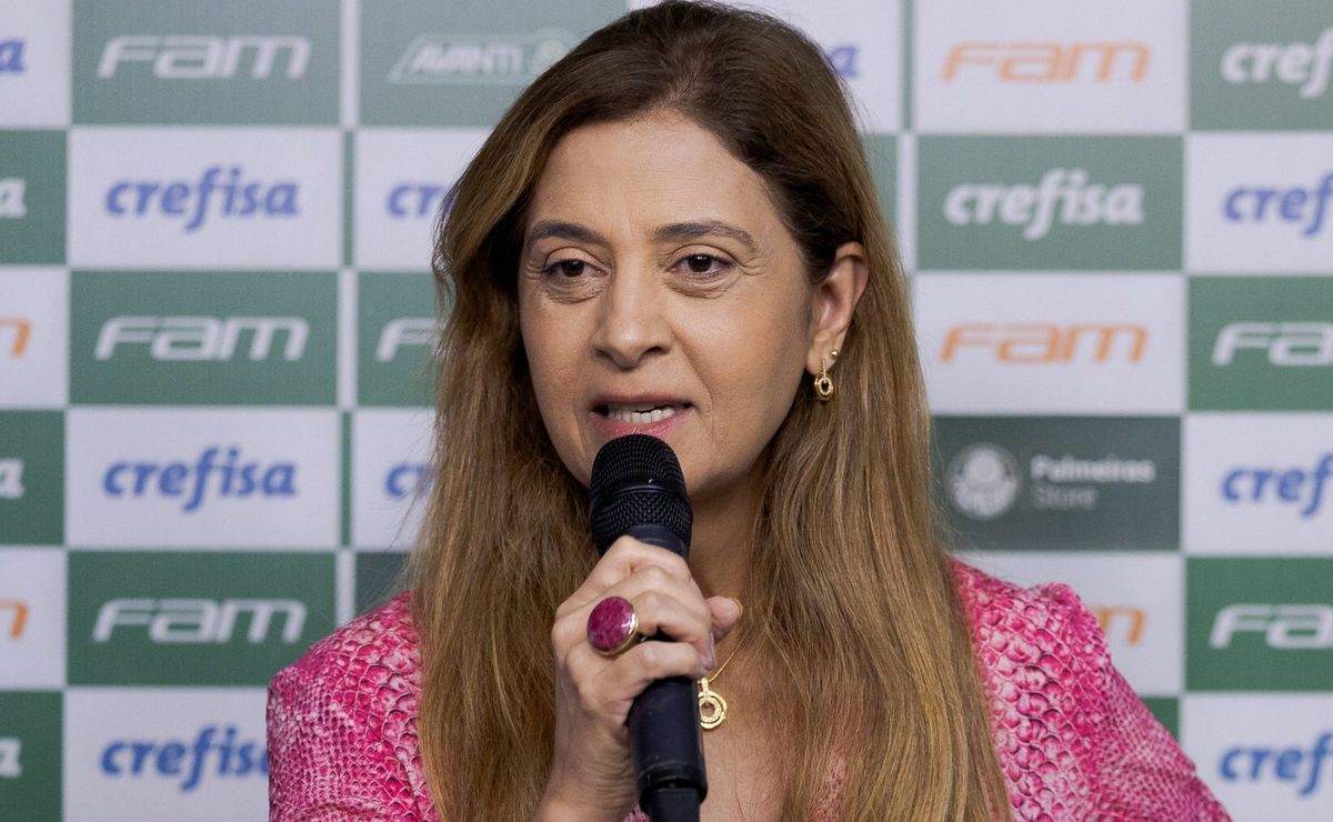 leila pereira detalha fim da crefisa no palmeiras e possível novo patrocinador: “É um pequeno spoiler”