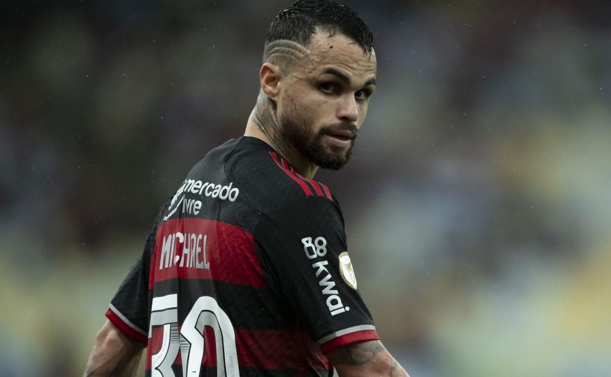 retorno de michael no flamengo tem novidade um dia antes do jogo contra o grêmio