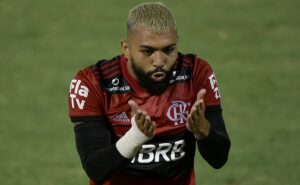 triste fim: gabigol participou de apenas 4 jogos pelo flamengo na libertadores e não marcou nenhum gol