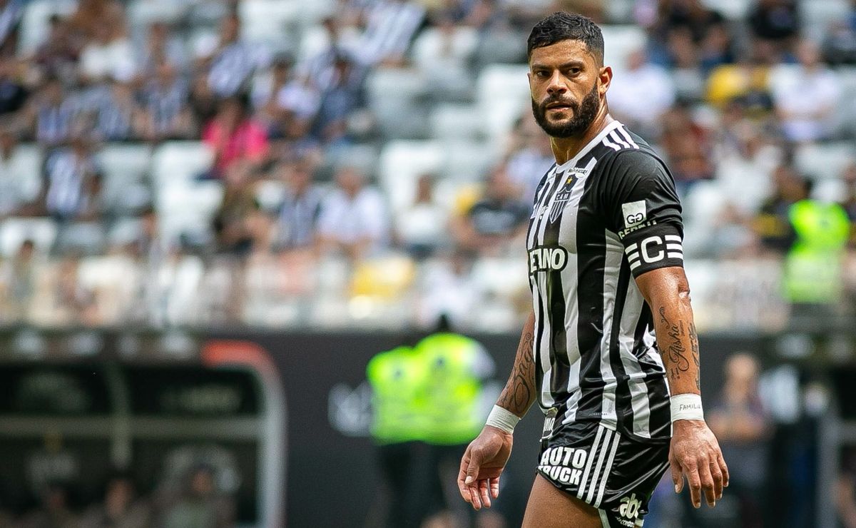 escalação do atlético mineiro: hulk pode ser preservado por milito devido a libertadores