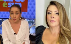 "absurdo"; sonia abrão defende simony após acusações de perseguição feitas por repórter
