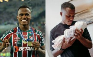 nasce filha de arias! torcida do fluminense comemora nas redes com o ídolo