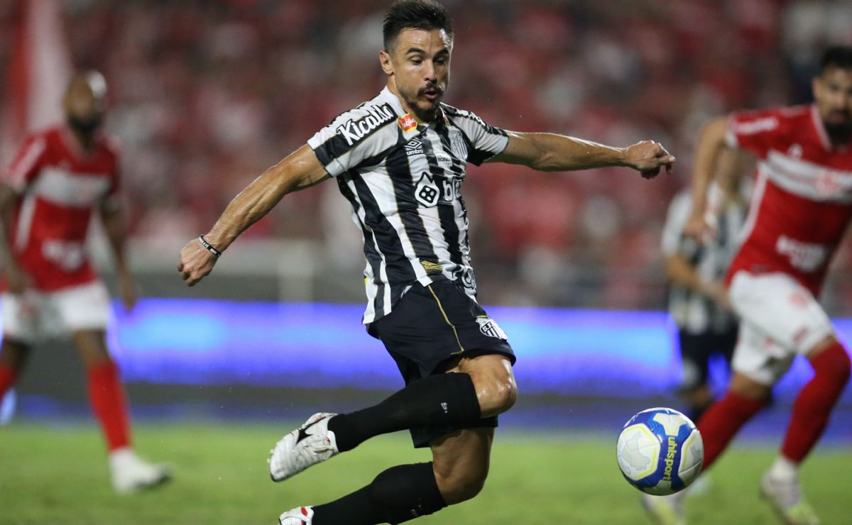 william bigode marca em jogo treino do santos e comemora: "muito proveitoso"