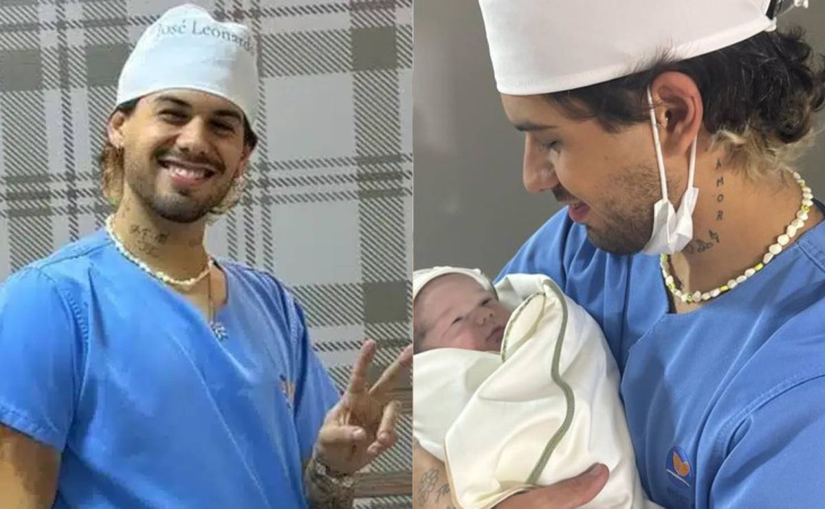 "amor e gratidão"; zé felipe se emociona ao falar do nascimento de josé leonardo, seu terceiro filho
