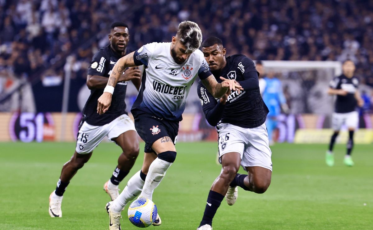 botafogo x corinthians ao vivo – onde assistir jogo em tempo real pelo brasileirão série a