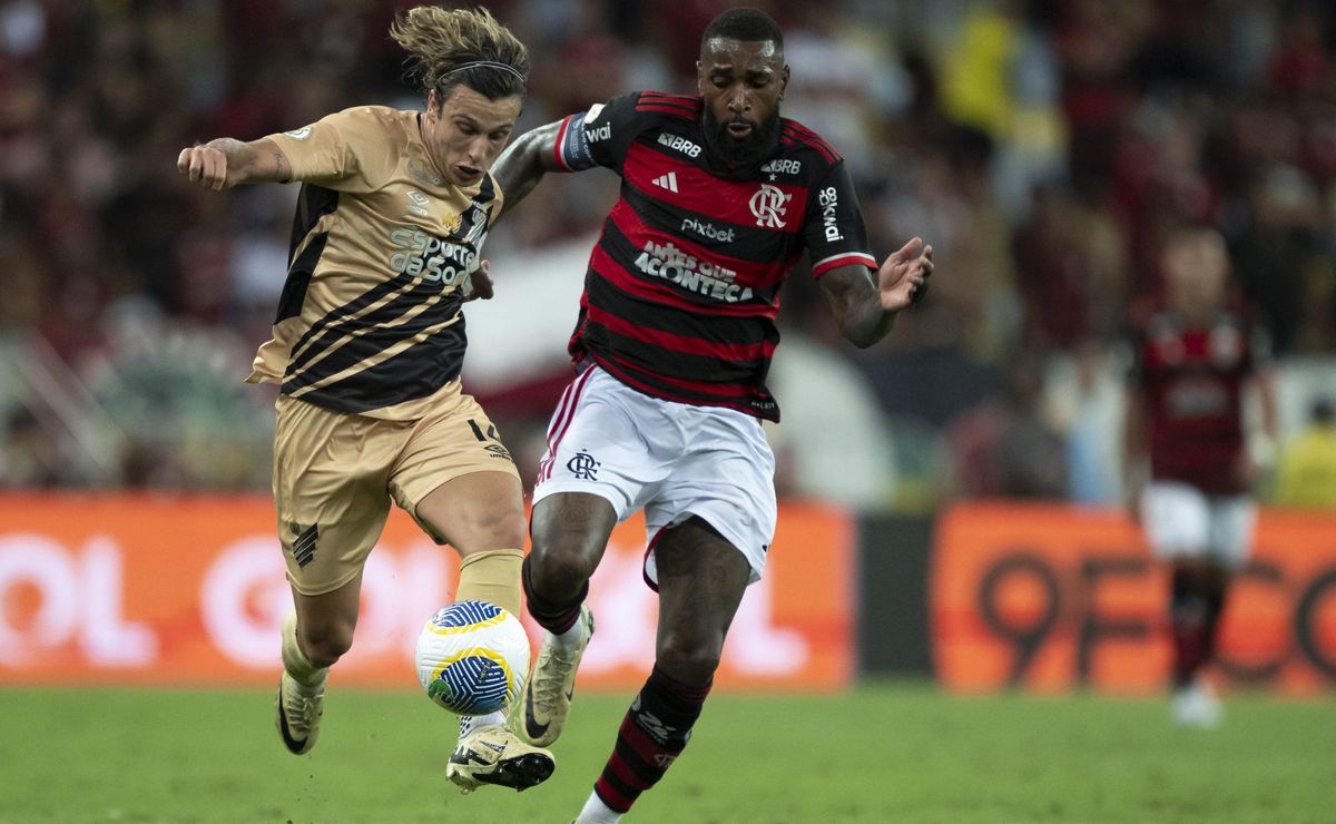 gerson decide nos minutos finais e flamengo vence o athletico pr pelo brasileirão