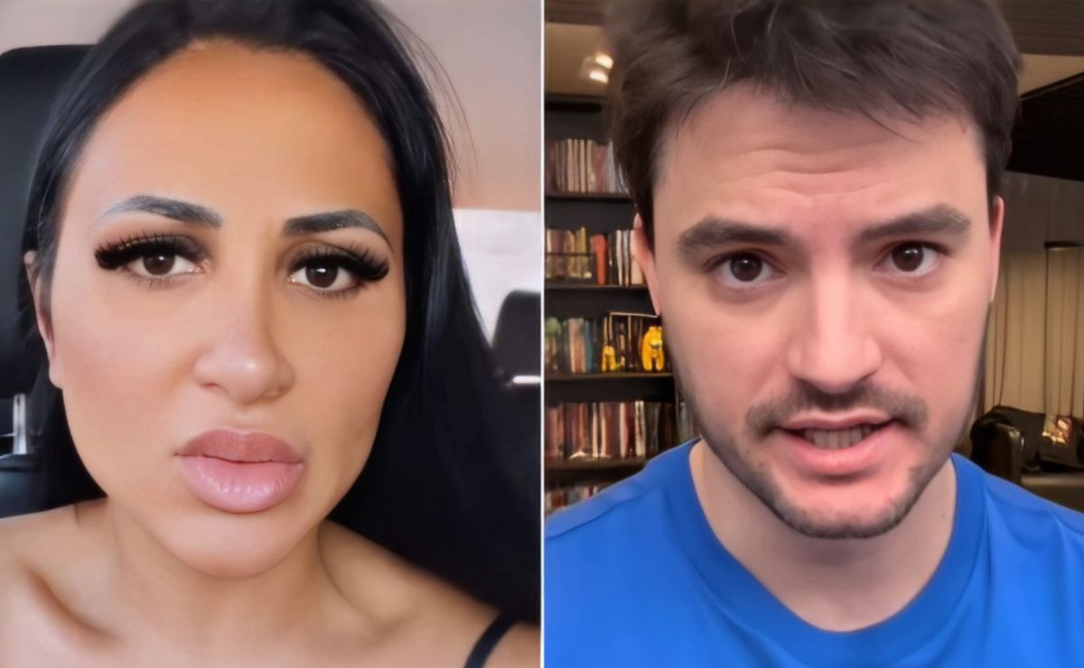 “fora de maluquice”; dayanne bezerra troca farpas com felipe neto e leva invertida