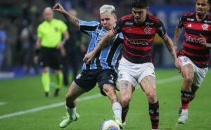 com o time reserva, flamengo é valente, mas sai derrotado pelo grêmio no brasileirão