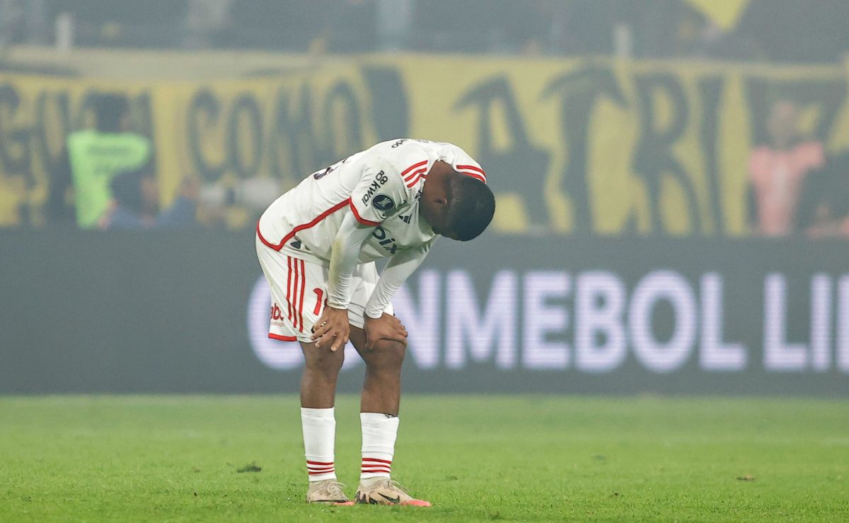 flamengo empata com peñarol e é eliminado da libertadores no uruguai