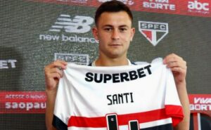 santiago longo se apresenta no são paulo e manda recado: "jogar para frente"