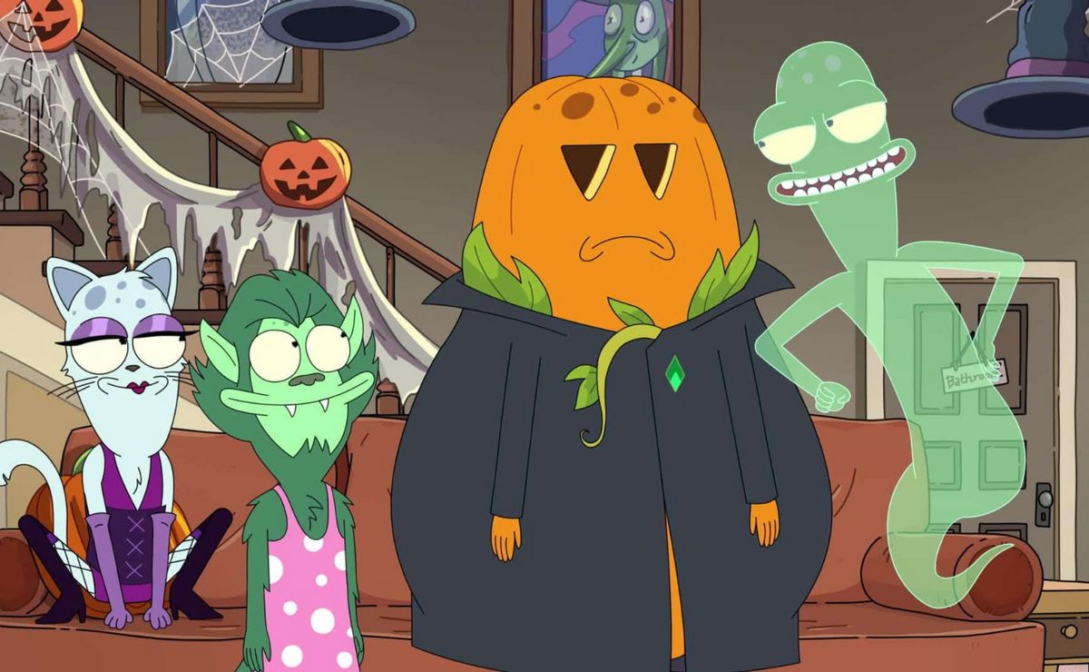 solar opposites: série ganha novo especial de halloween no disney+