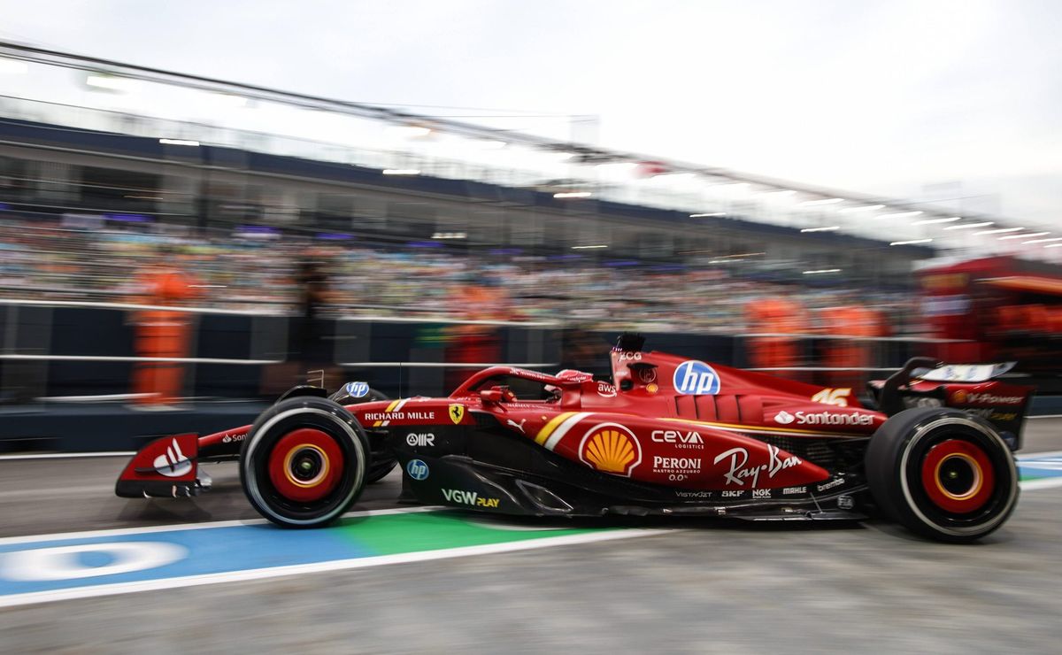 gp de singapura: confira como foi o primeiro treino livre da f1 na etapa do circuito de marina bay