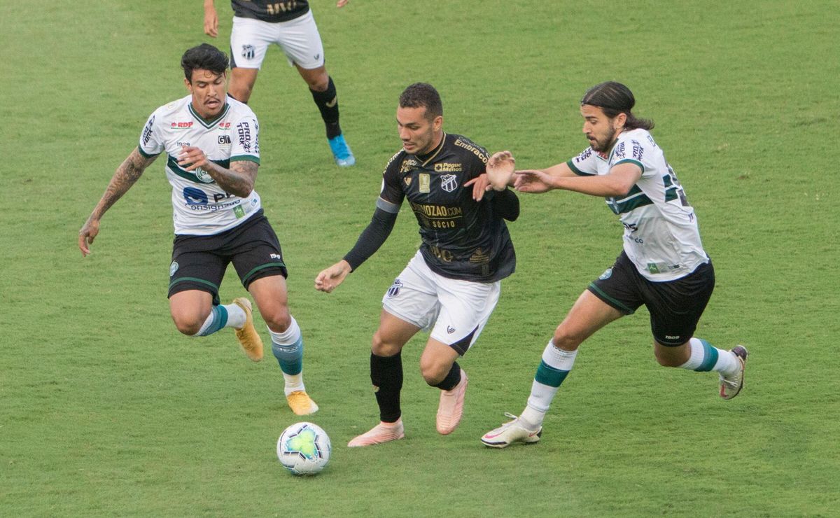 ceará só venceu coritiba no couto pereira uma vez na história; veja odds