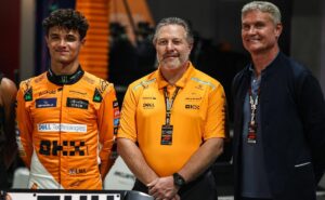 coulthard compara lando norris a lendas da fórmula 1 após vitória brilhante em singapura