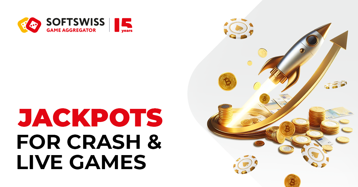 softswiss introduz jackpots para jogos crash e jogos ao vivo