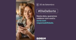 jogo responsável: sorte online lança o “dia da sorte” com mensagens de conscientização