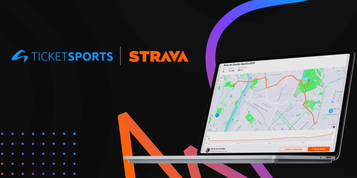 ticket sports e strava fecham parceria para “facilitar a vida” de atletas e organizadores de provas