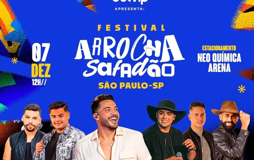 evento musical em são paulo: plataforma de apostas betvip será a patrocinadora do “arrocha safadão”