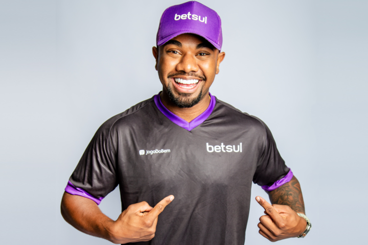 terceiro contrato com bets: davi brito é anunciado como embaixador da betsul