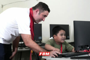 fbm foundation boosts digital learning at iscag school in cavite