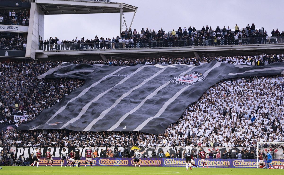 corinthians bate recorde de público na neo química em 2024 diante do flamengo pela copa do brasil