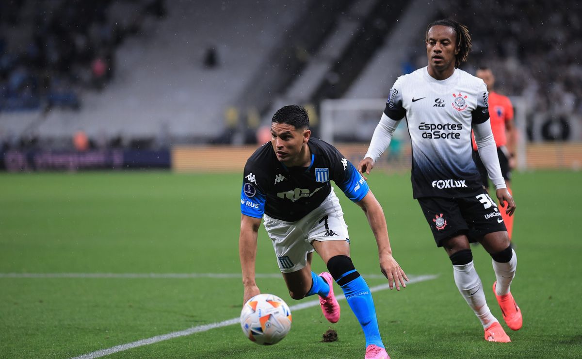 corinthians e racing empatam por 2 x 2 na semifinal da copa sul americana